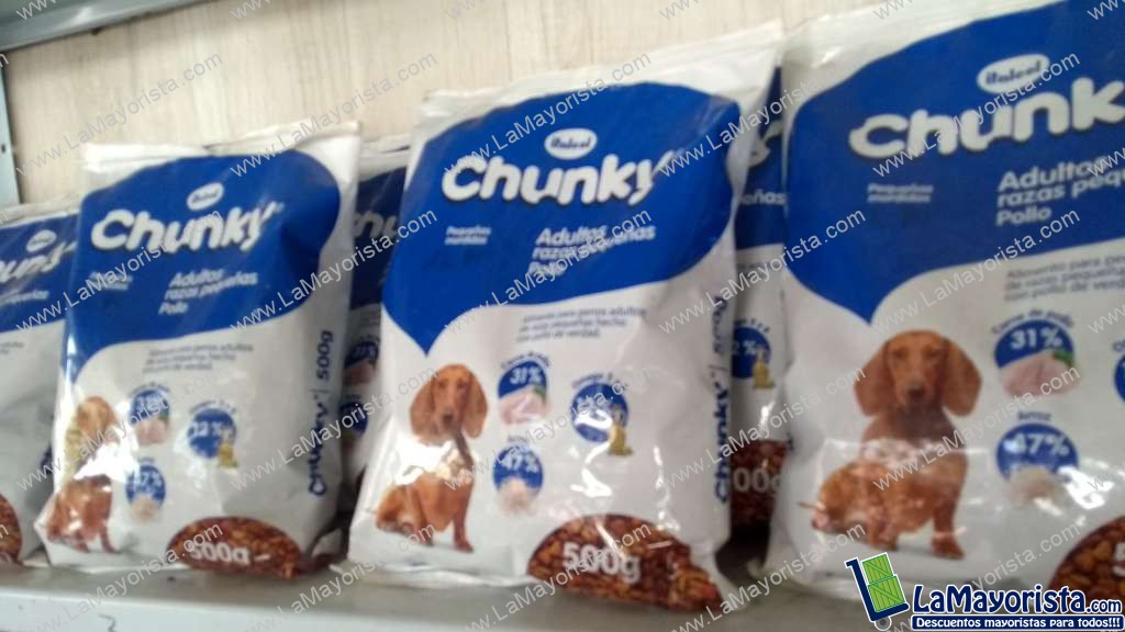 Chunky adulto raza pequeña pollox500g