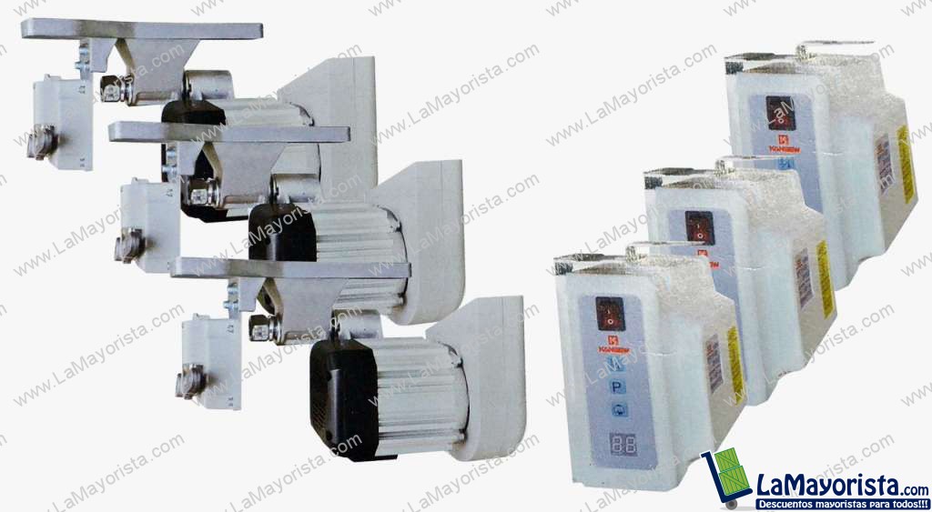 Motor ahorrador para maquina de confeccion