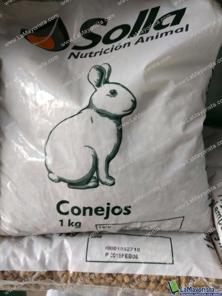 Solla conejos x 1 kg