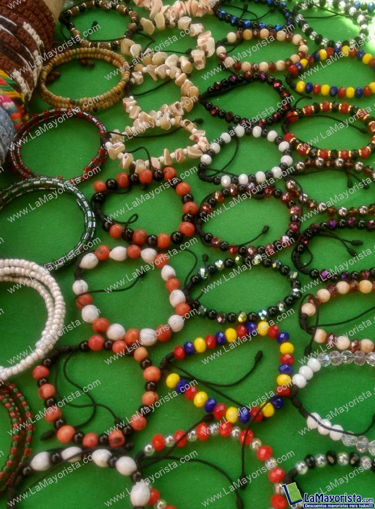 Pulseras artesanales en murano