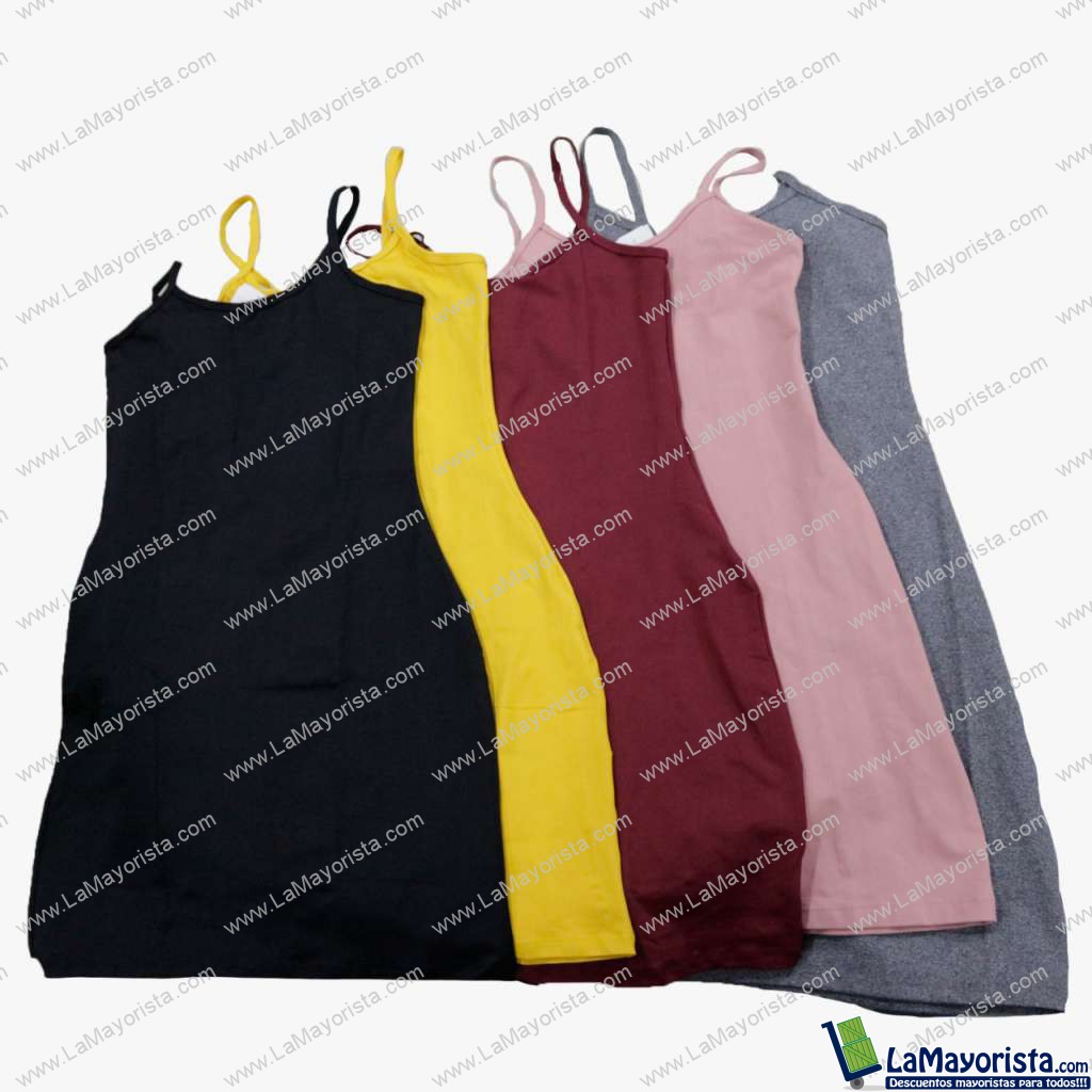 Vestido Licrado en Tira Ref S3227