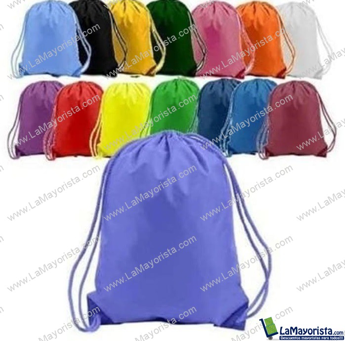 Bolsas publicitarias, tipo tula, empaque de productos