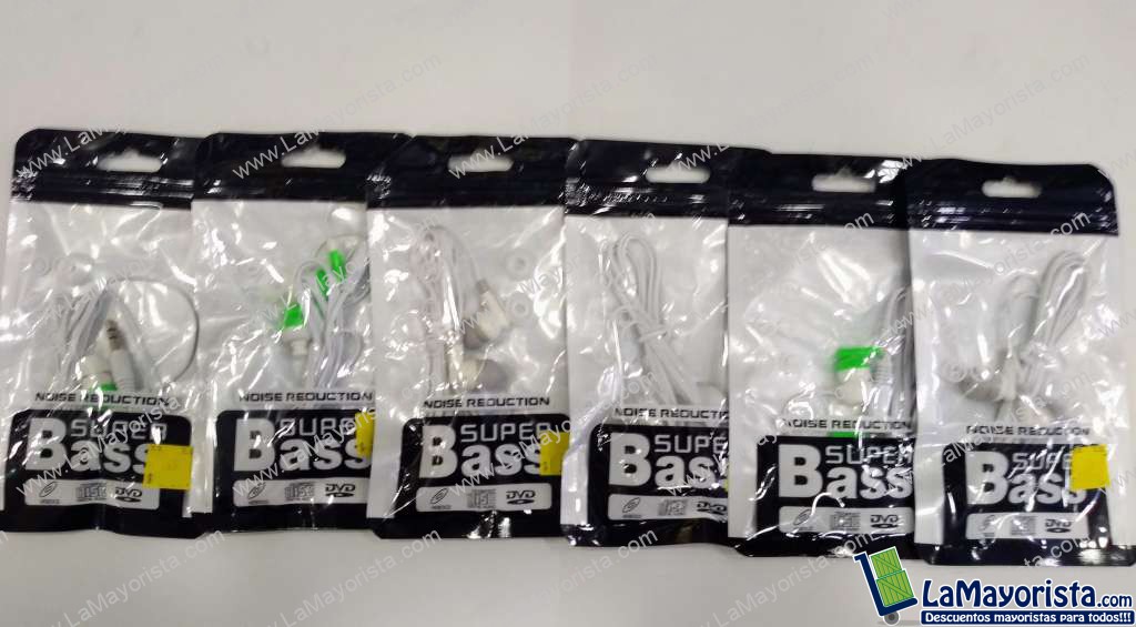 audífonos Bass