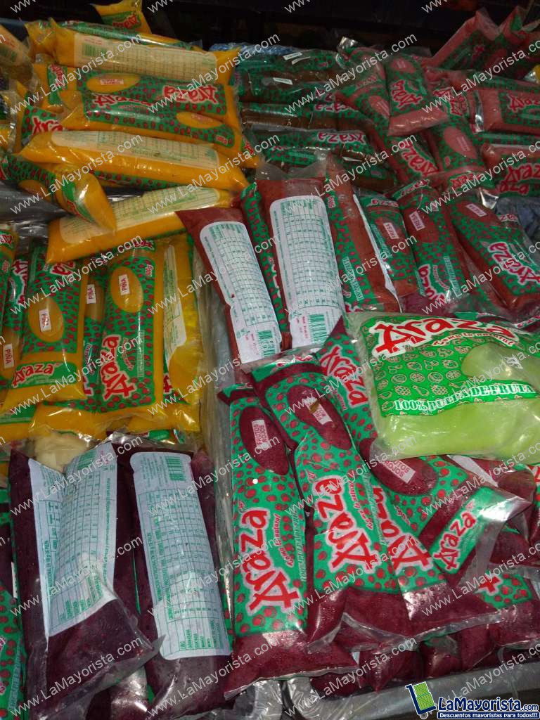 Pulpas araza surtidas x 500gr