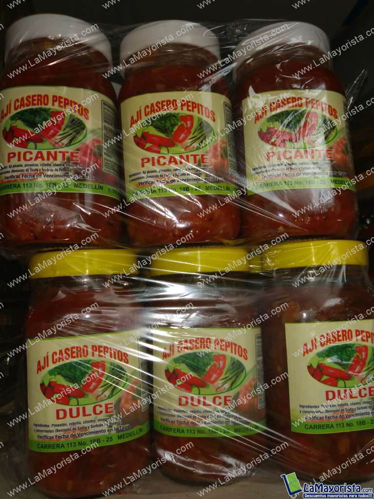 Aji casero dulce y picante