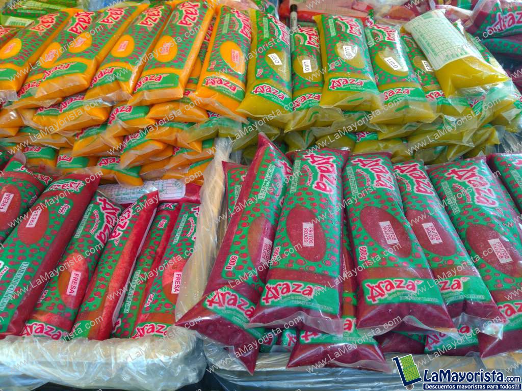 Pulpas araza surtidas x 500gr