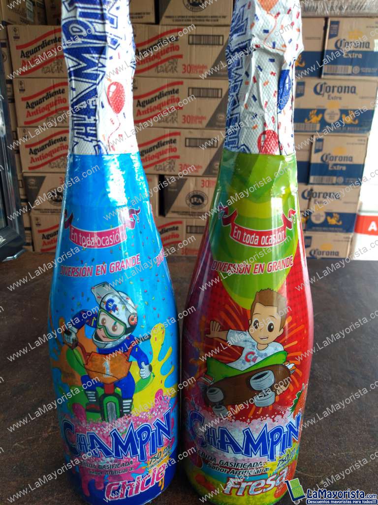 Champaña champin para niños 0 porciento alcohol x 750