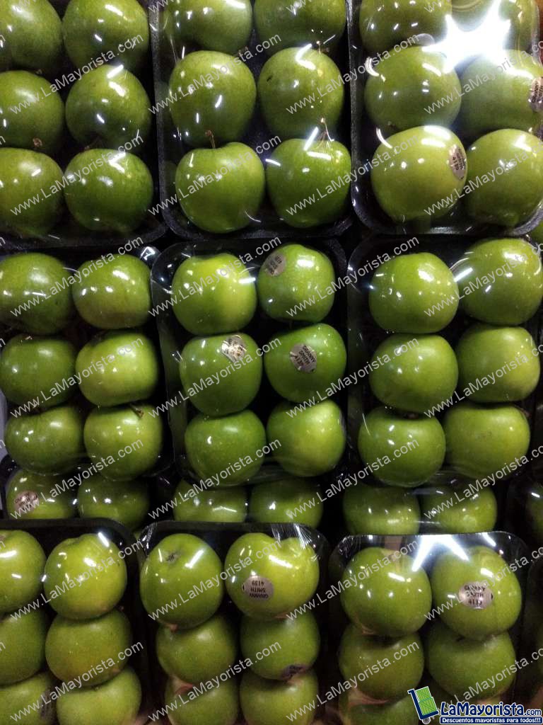 Manzana verde bandeja