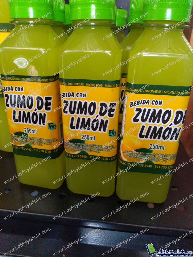 Zumo de limón x 250 ml