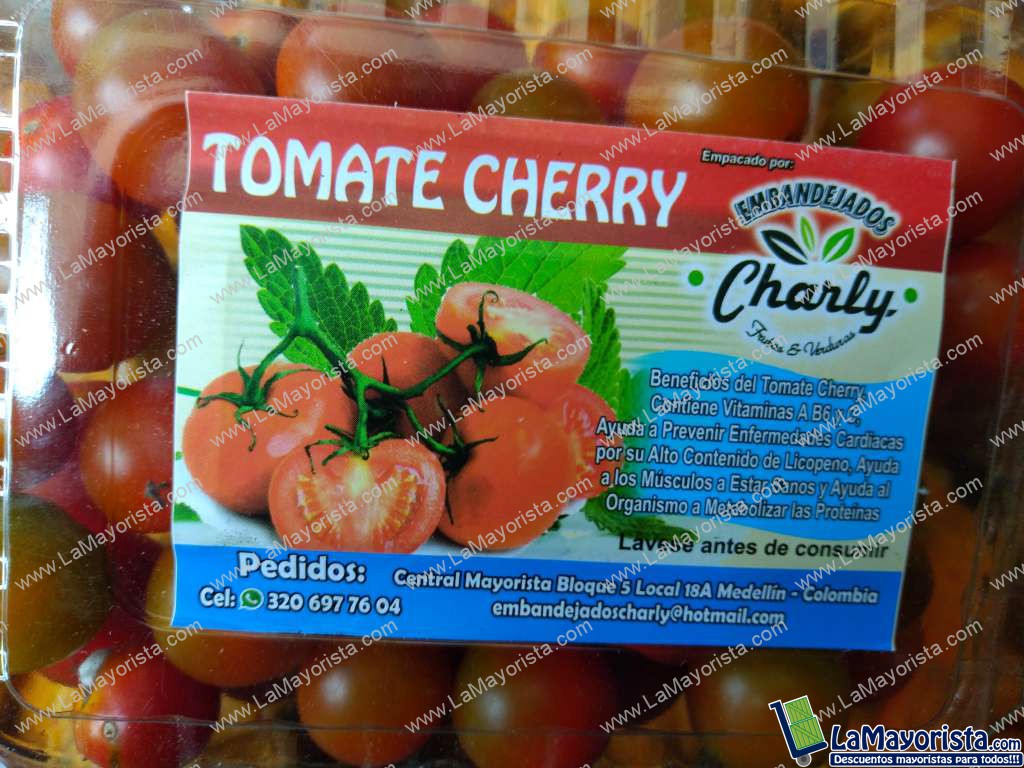 Tomate Cherry en bandeja