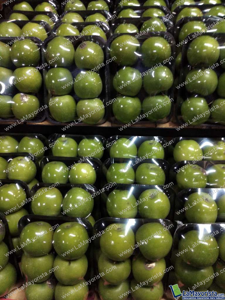 Manzana verde bandeja