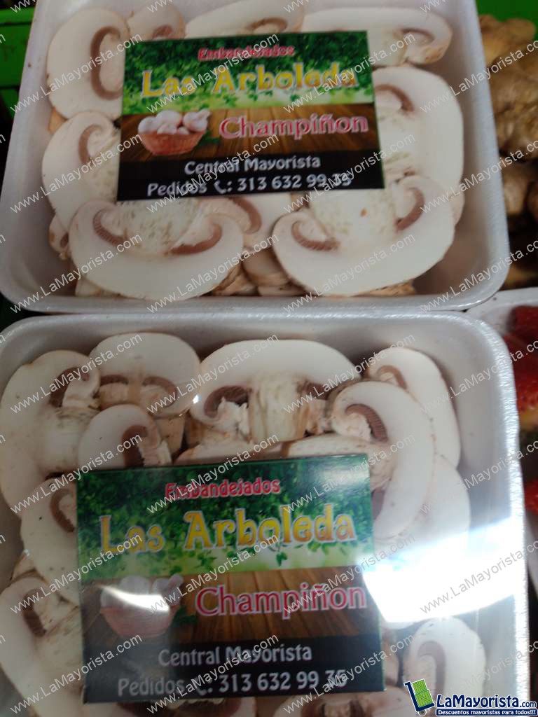 Champiñón en bandeja x 200 gr