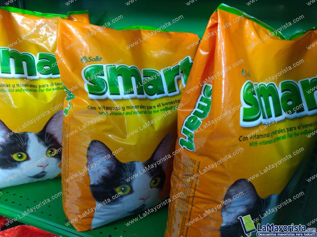 Smart alimentos para gatos sabor a pescado x 8kg