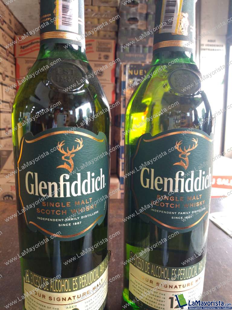 Whisky Glenfiddich 12 años x 750ml