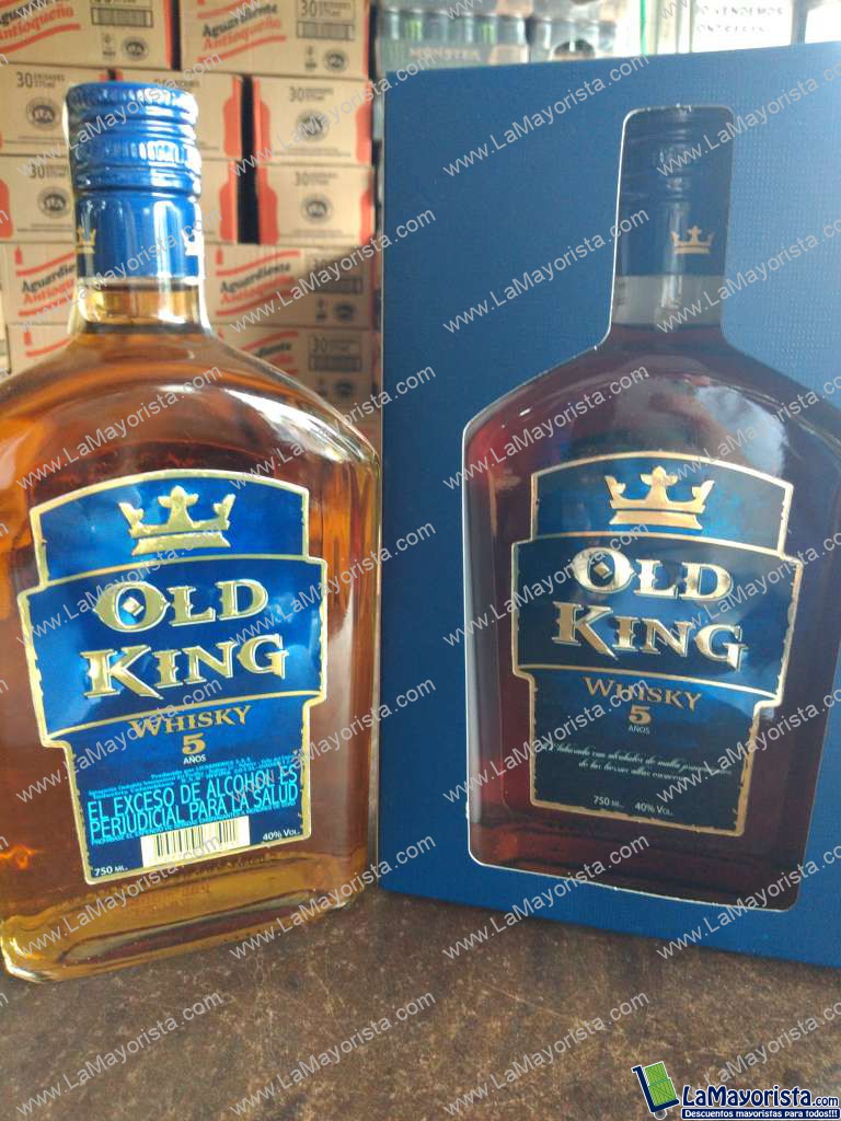 Whisky old King 5 años x750ml