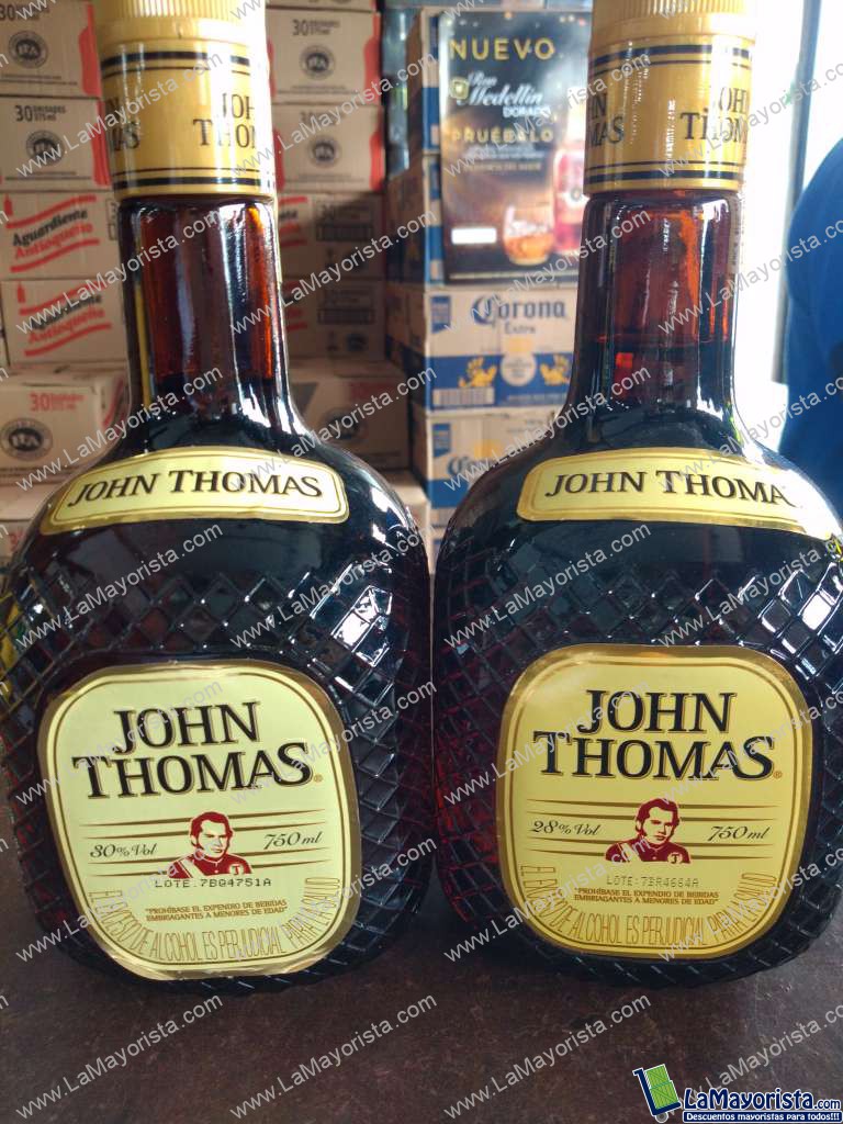 Licor de Whisky John Thomas x750ml