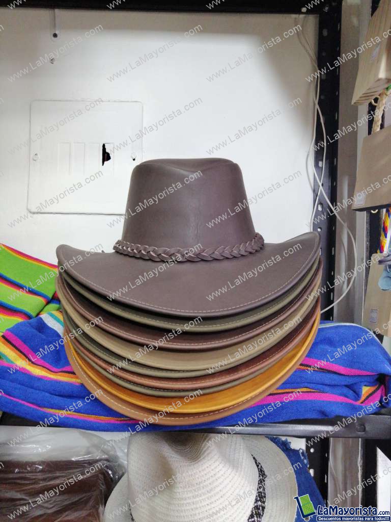 Sombrero en Cuero