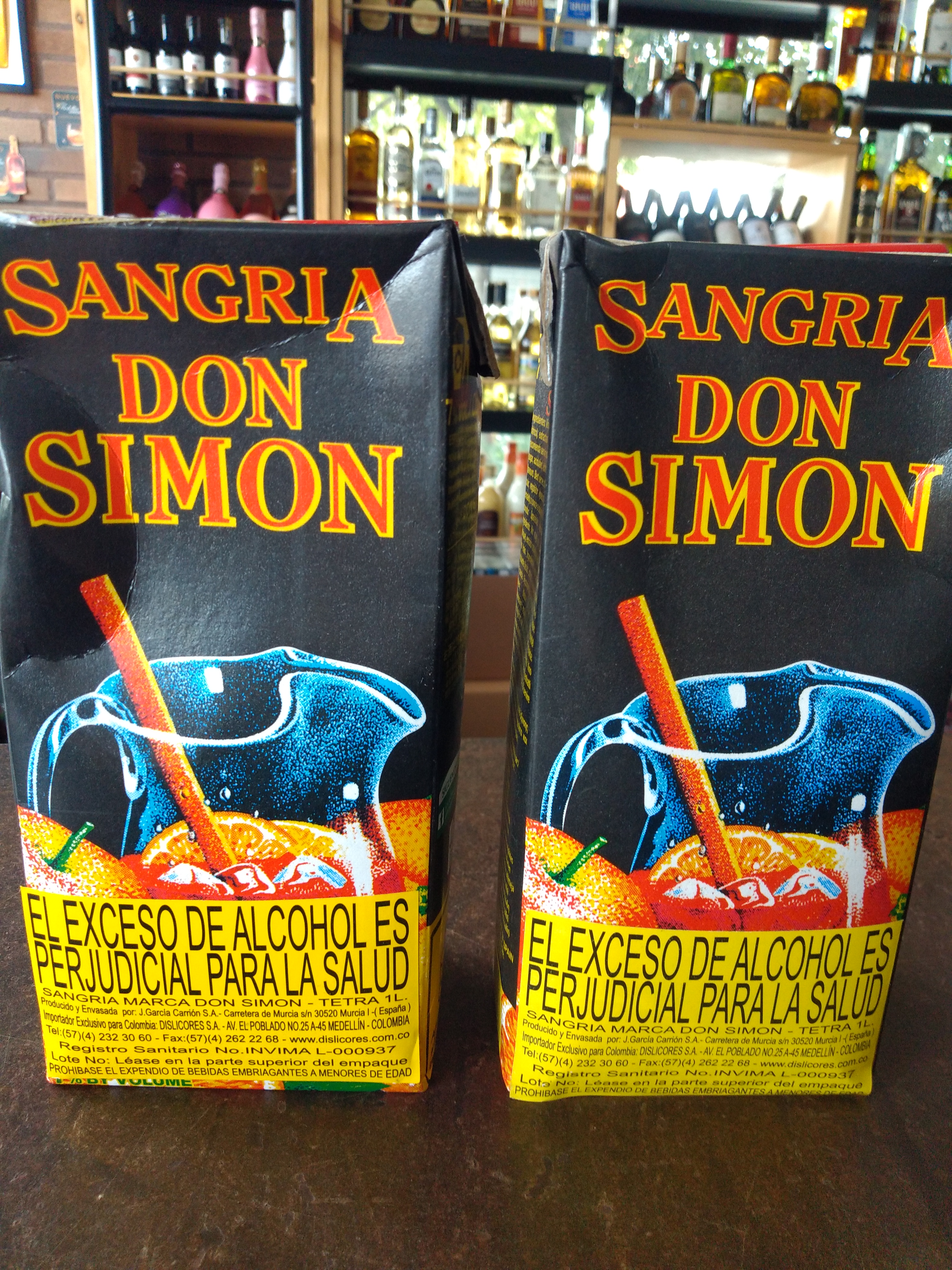 Sangría Don Simón litro tetra
