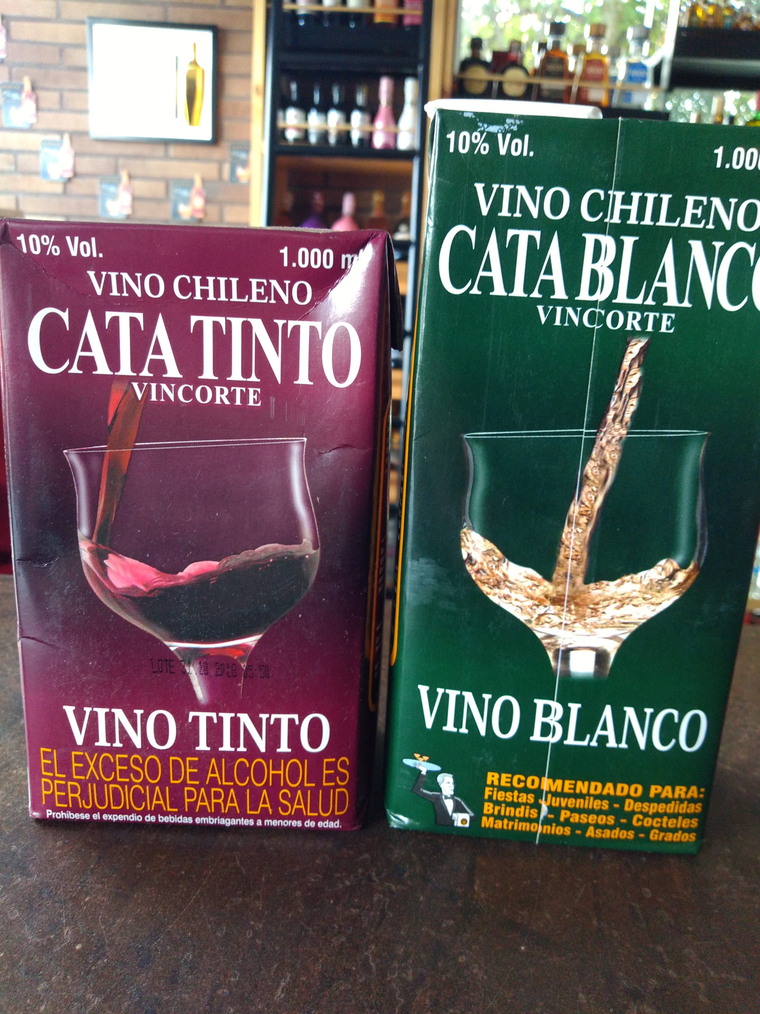 Vino cata vieja litro tetra