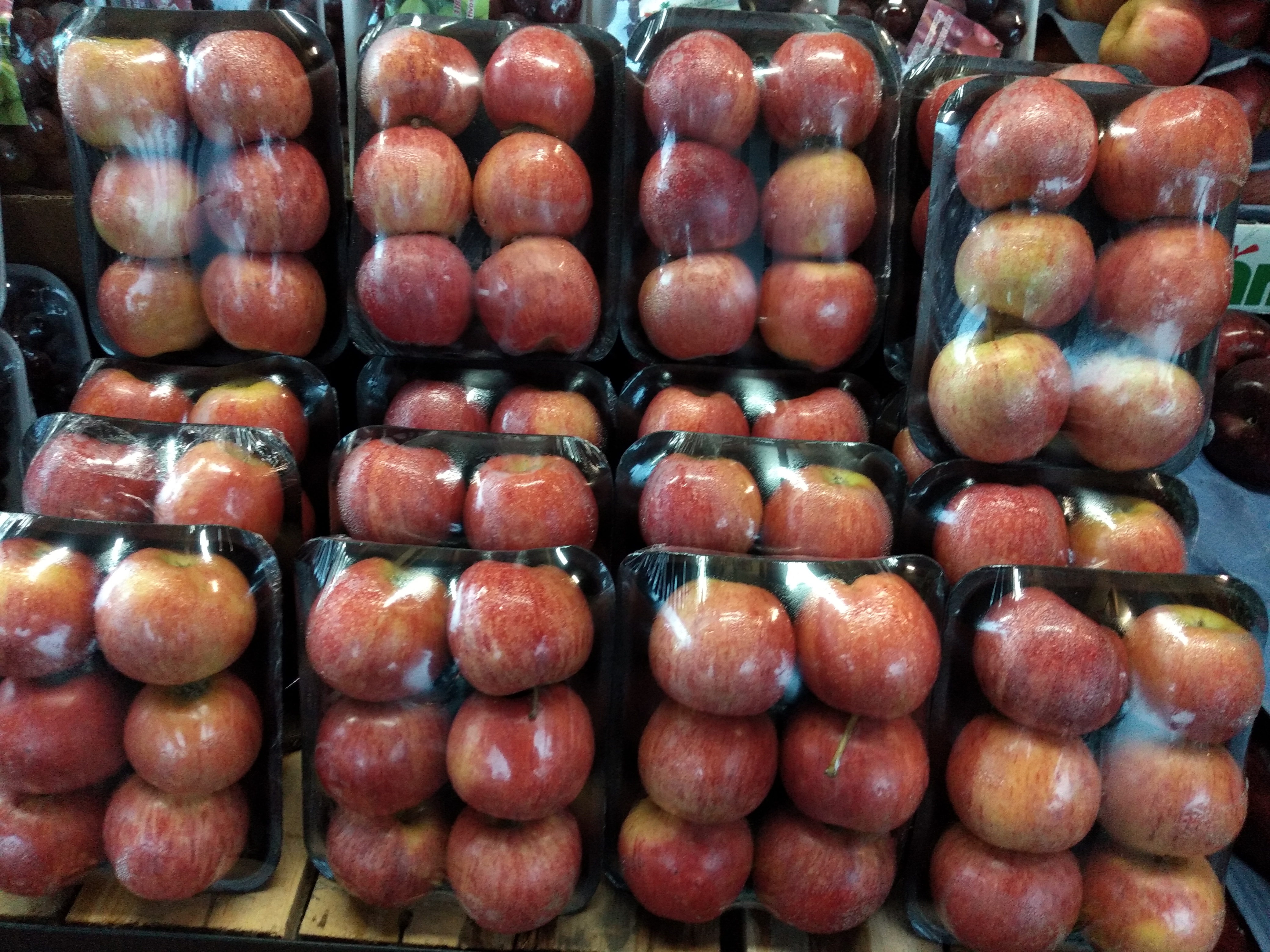 Manzana gala bandeja