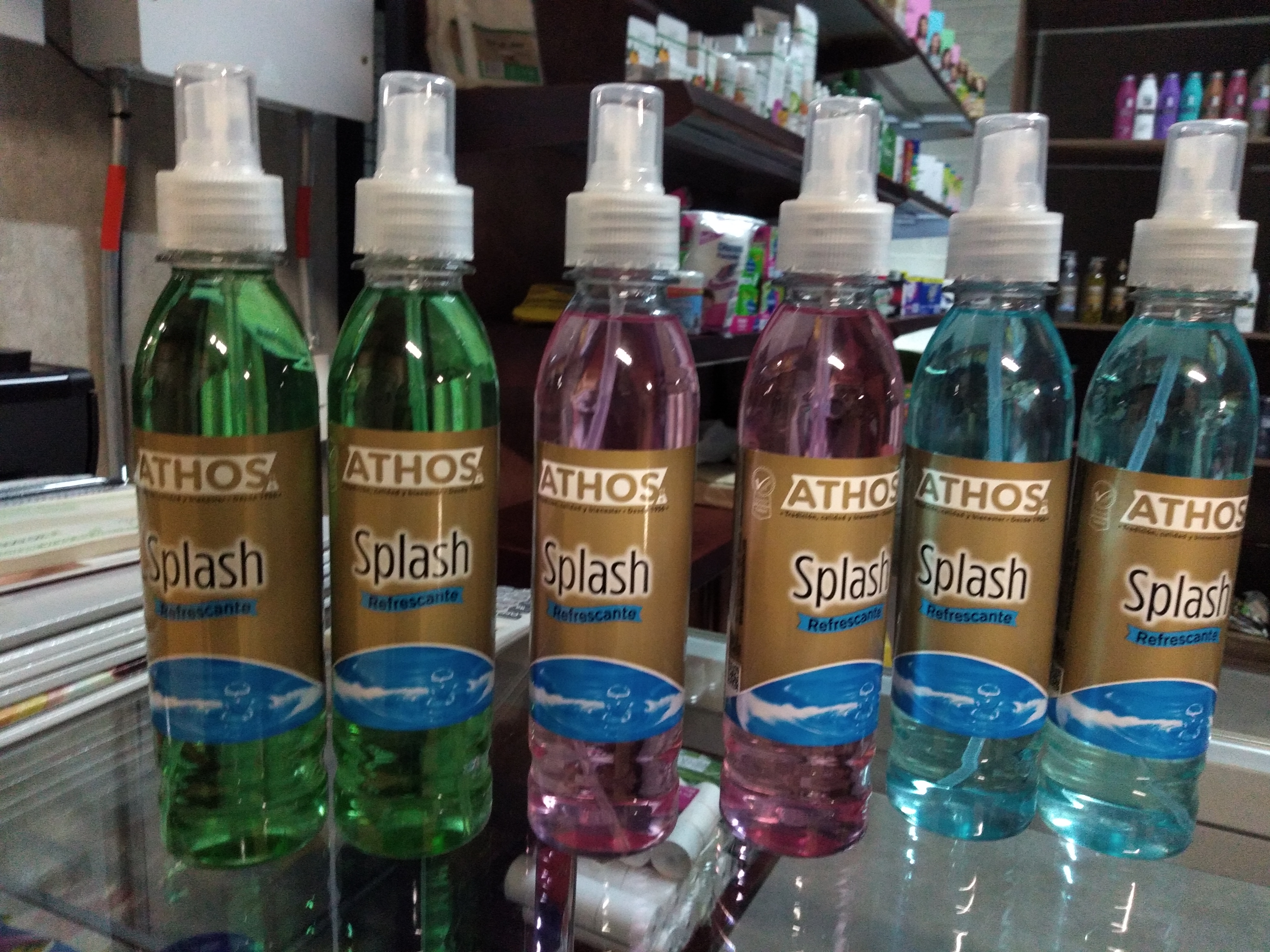 Splash Athos hombre y mujer x 250 ml