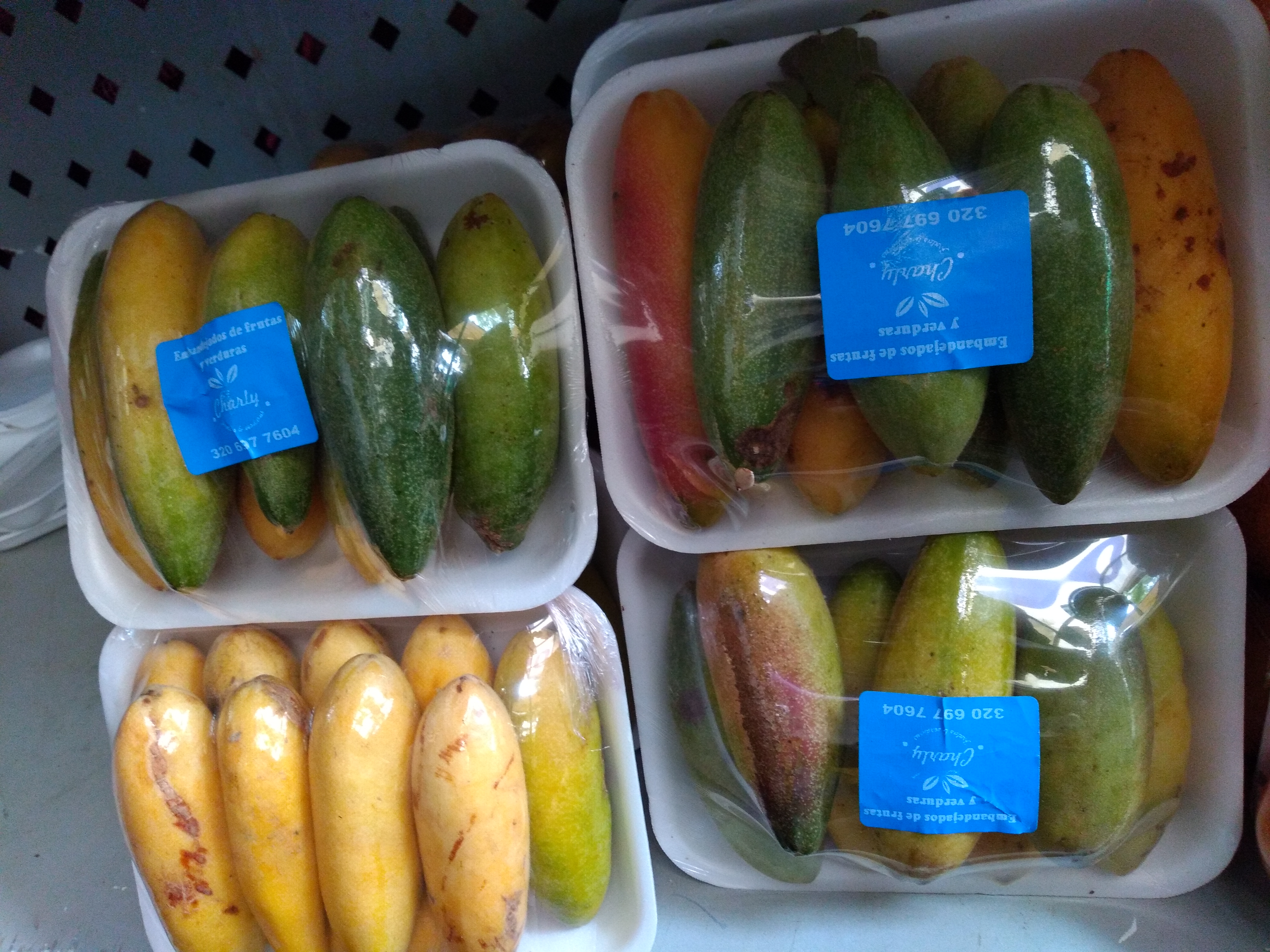 Curuba en bandeja