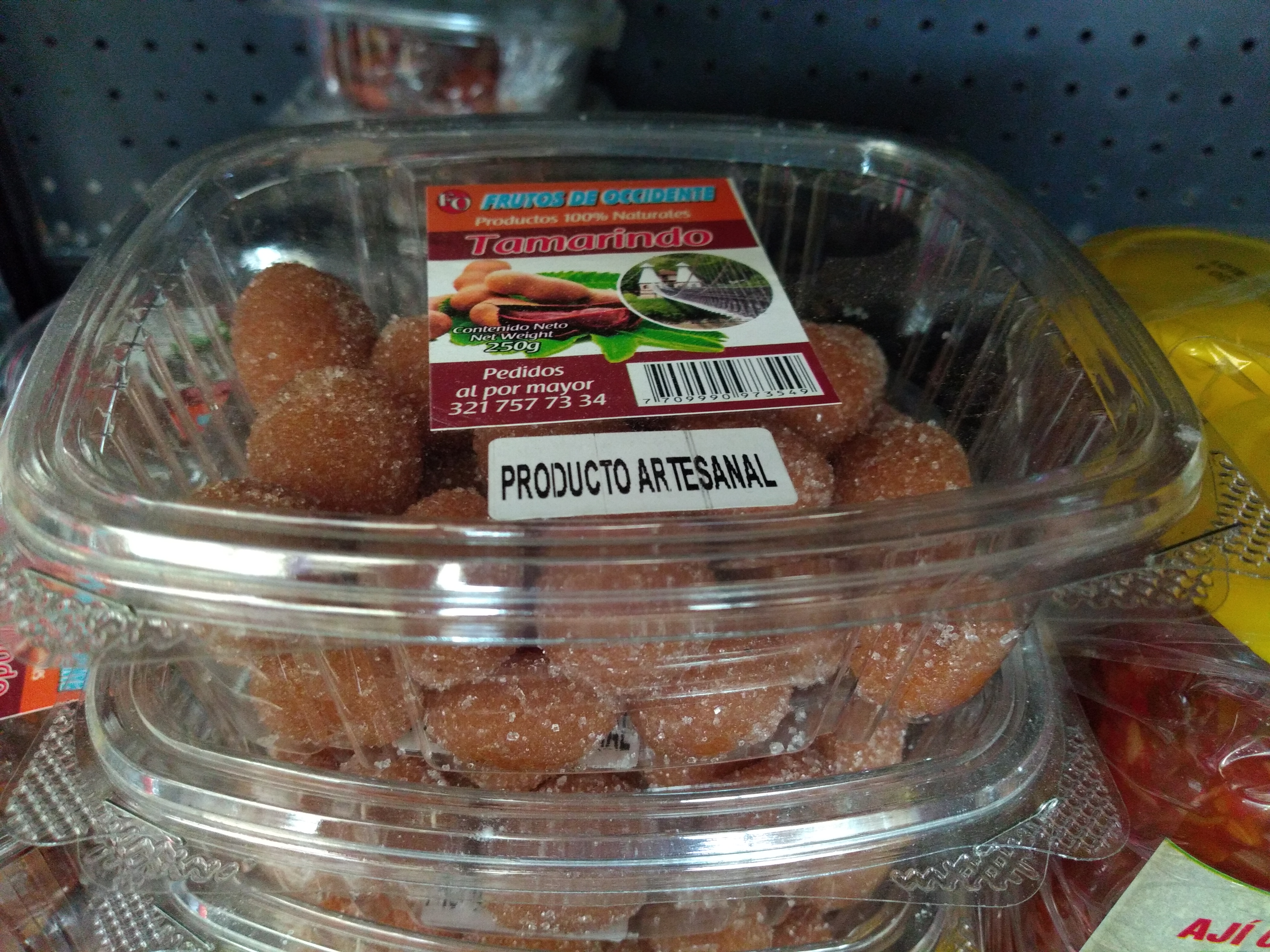 Tamarindo dulce bandeja