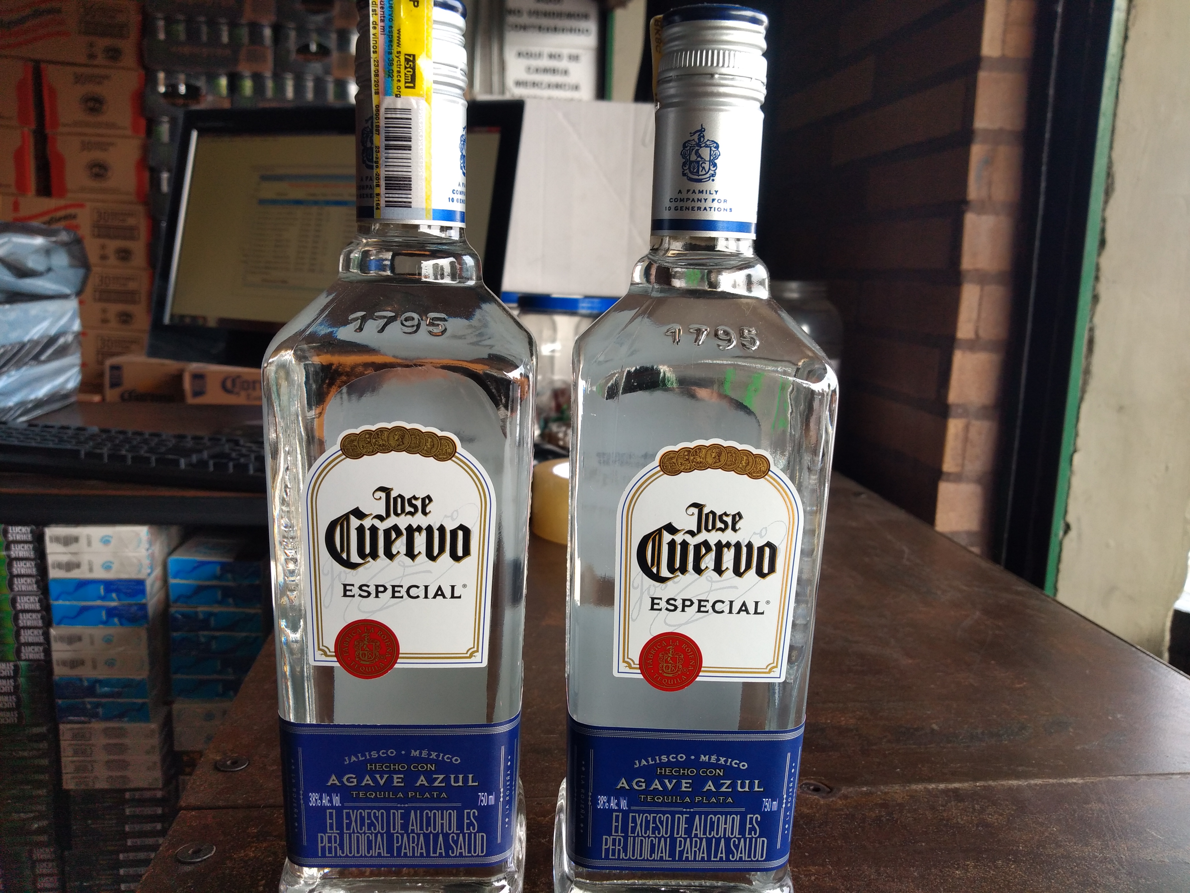 Tequila José cuervo blanco x 750ml