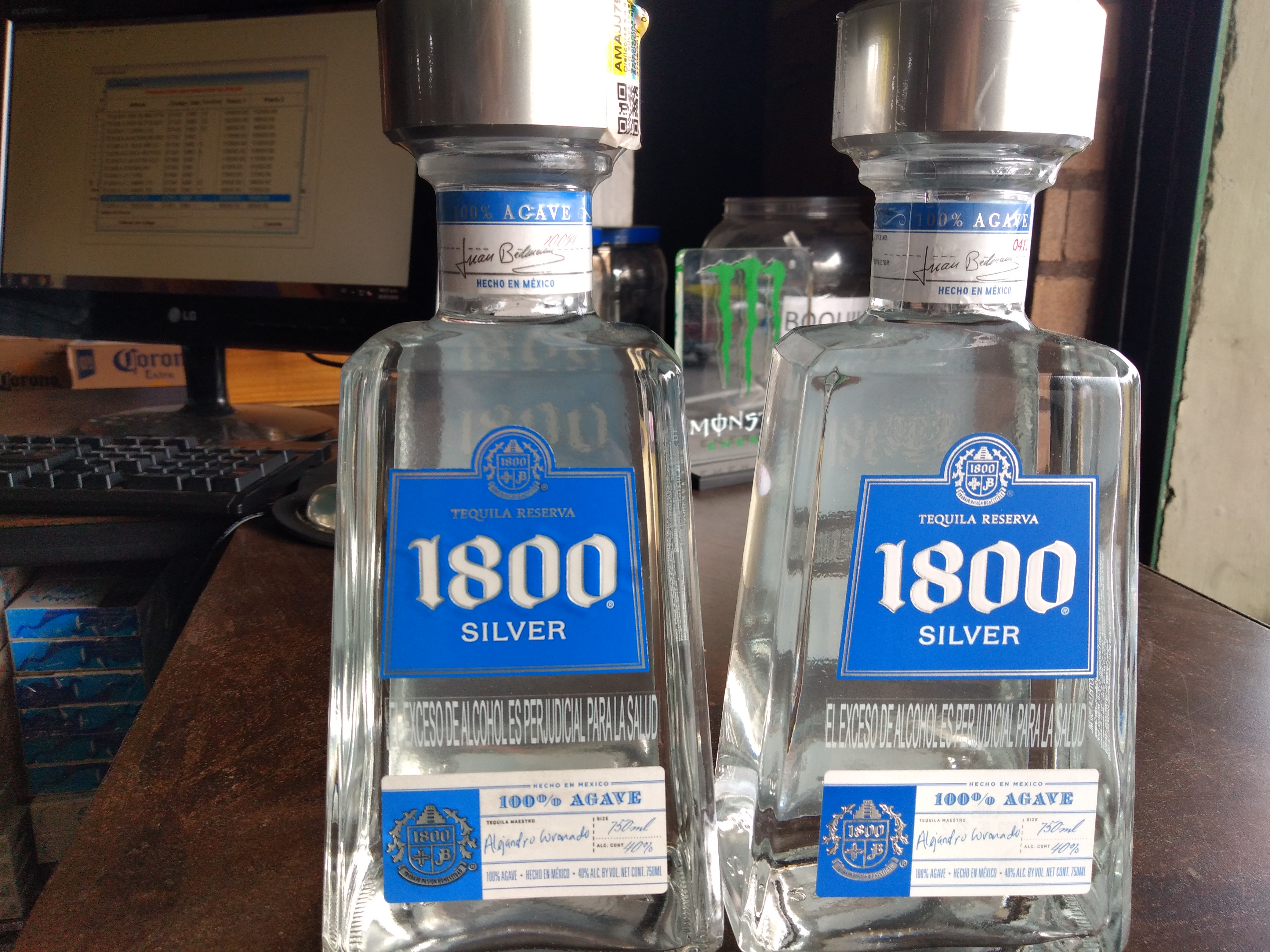 Tequila 1800 blanco x 750 ml
