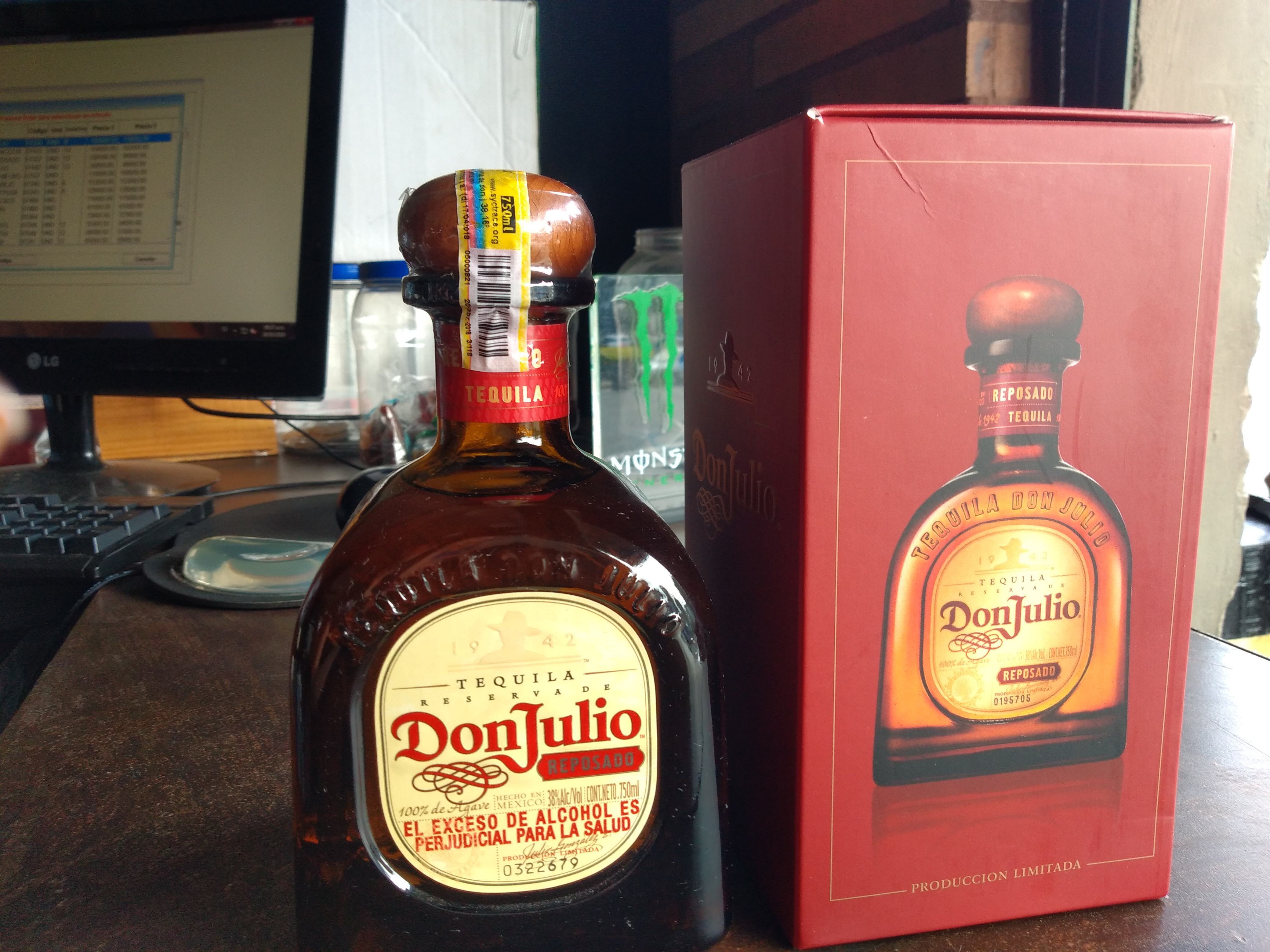 Tequila don Julio reposado x 750 ml