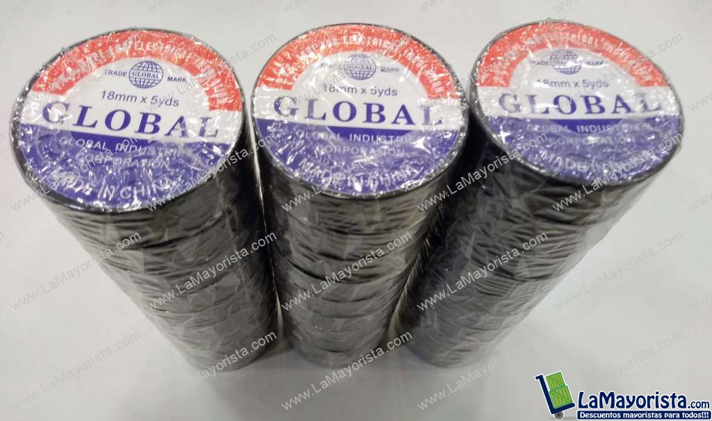 cinta aislante 5yds x 10 Global