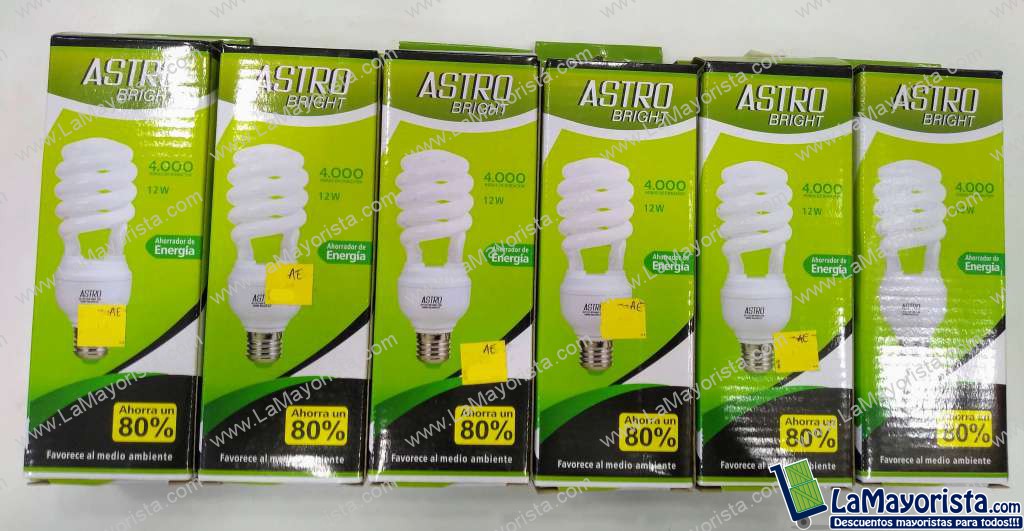 bombillo ahorrador 4000 horas 12w Astro