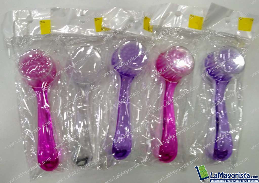 cepillo facial acrílico