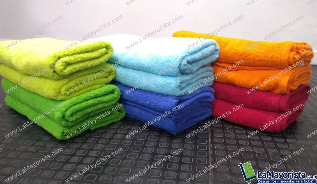 Toalla 90*1.80cm 400 gr doble riso Ck&amp;CK Colores Varios