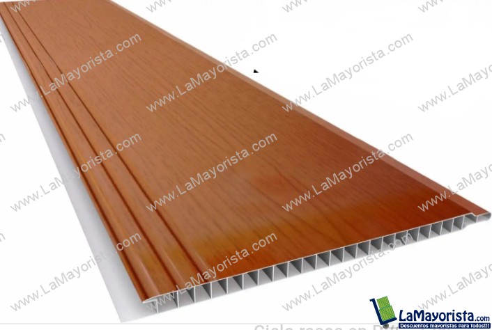 Lamina cielo raso pvc mate 5.95×25