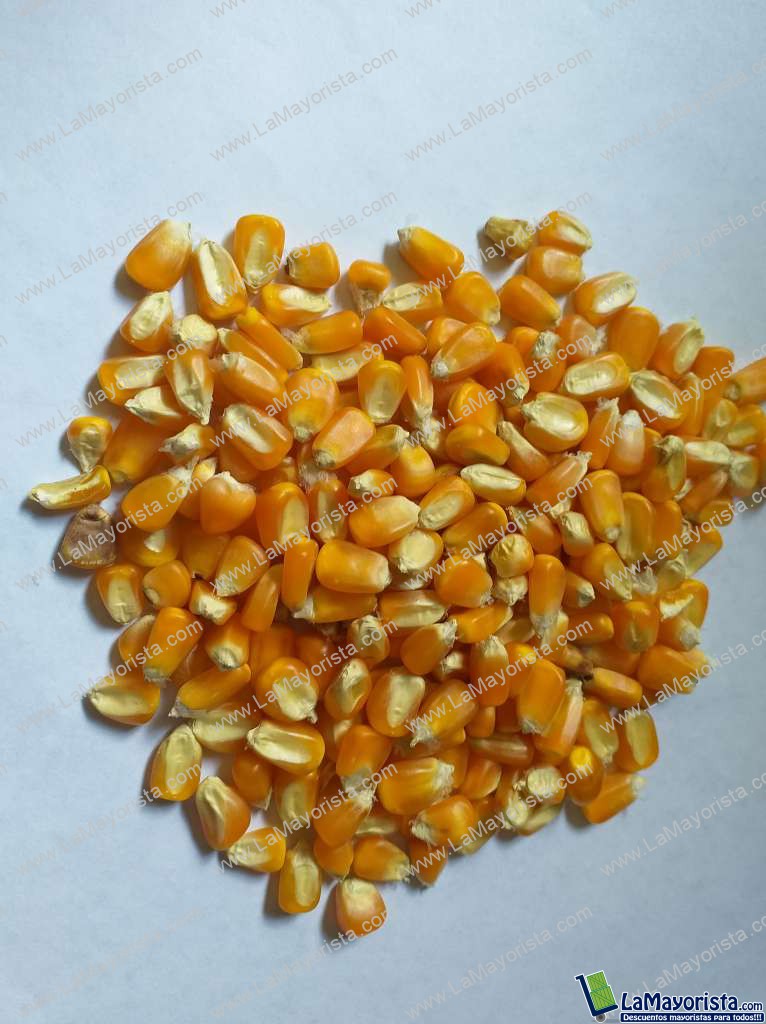 Maiz trillado cascara amarillo