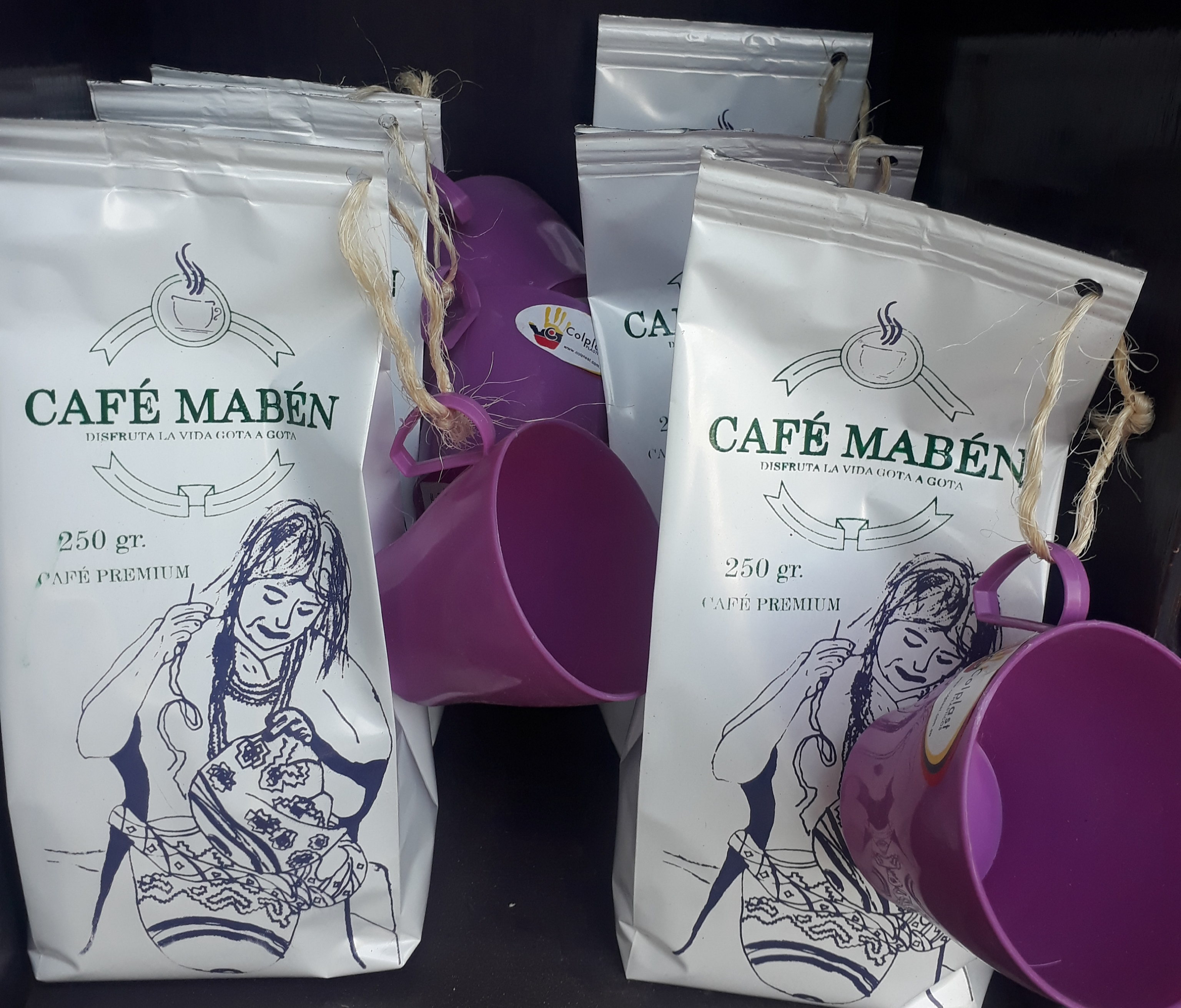 Cafe maben tradicional + posillo tintero