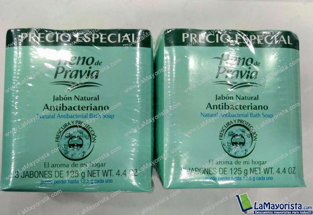 Heno de Pravia x 3 Jabon antibacterial