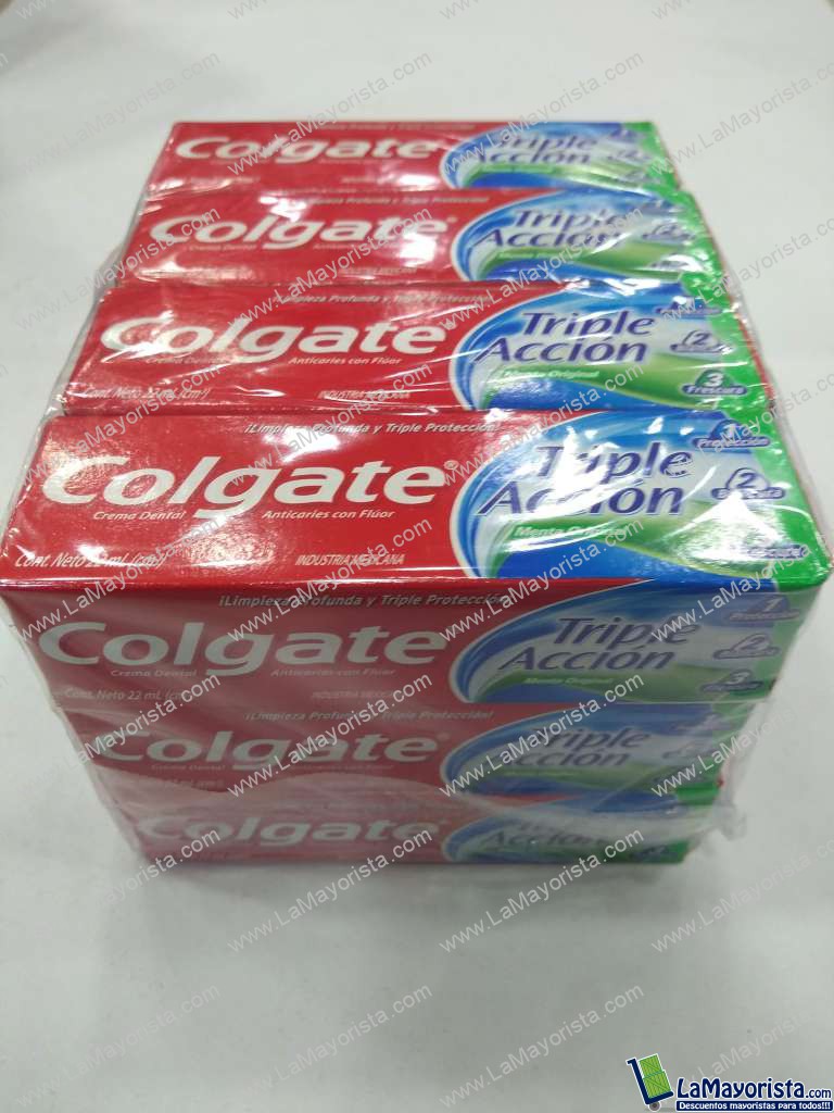 Pasta dental Triple accion Colgate 22ml