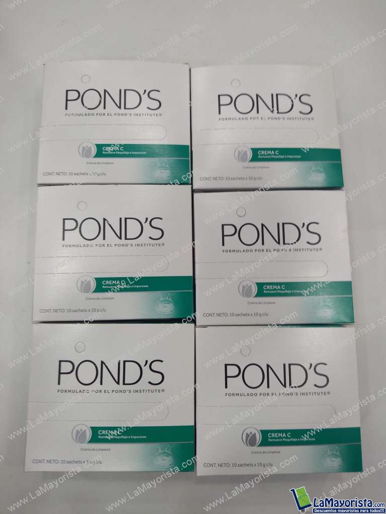 Crema PONDS Limpieza 10unidades