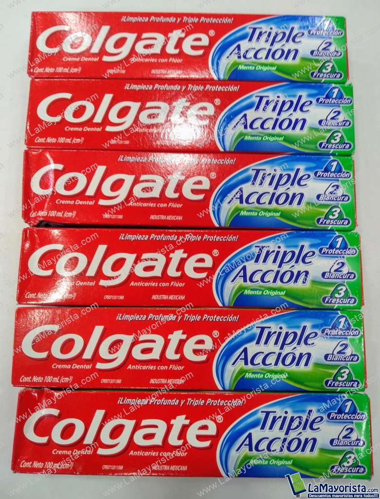 Pasta Dental Triple accion Colgate 100ml
