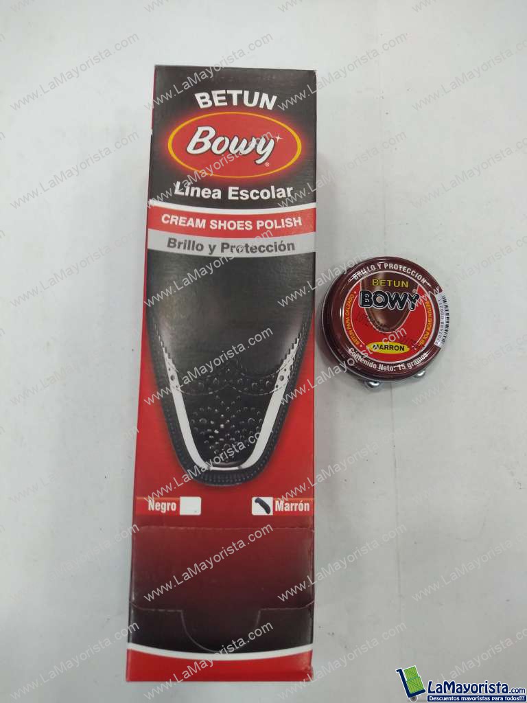 Betun Bowy Crema Marron 30gr x12unidades
