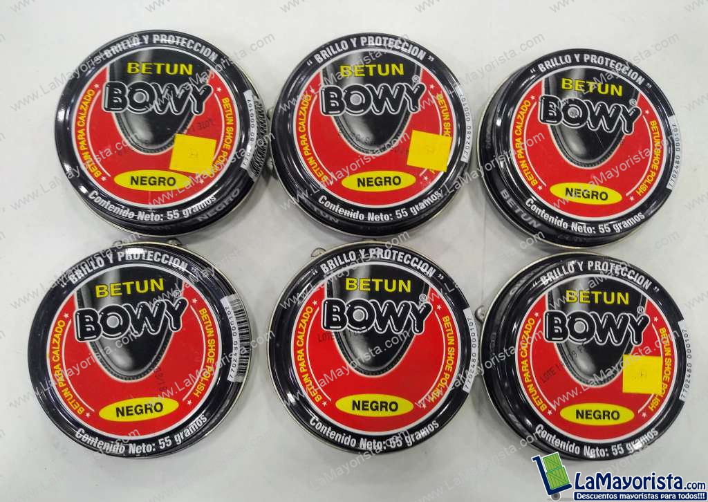 Betun Bowy Crema Negro 55gr