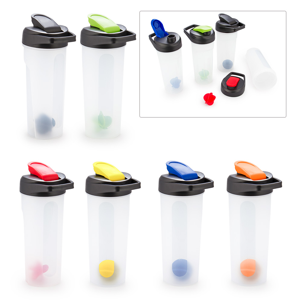 Botella Shaker Round 600ml.