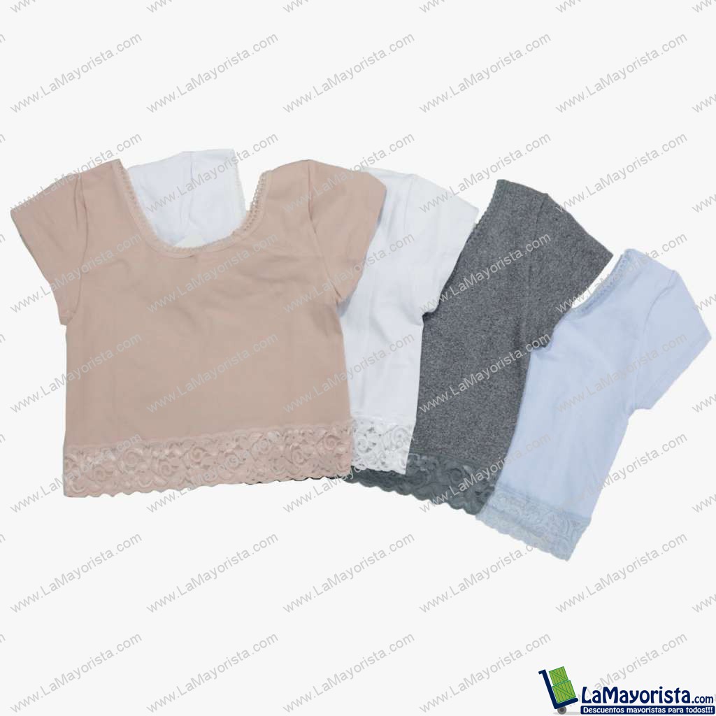 Blusa Corta Encaje Rf S1203-2