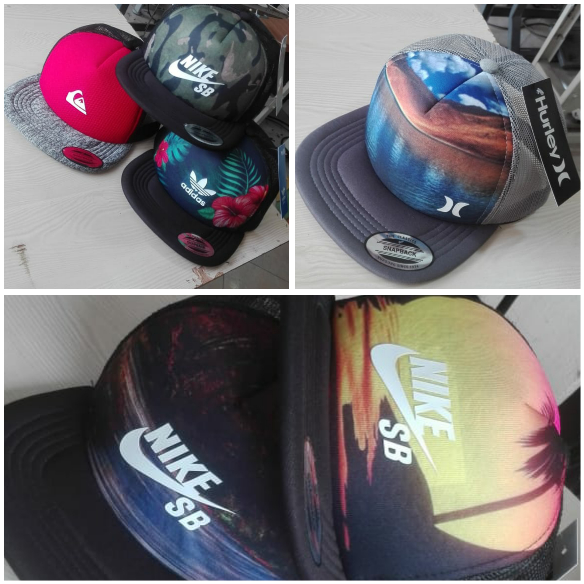 Gorras deportivas