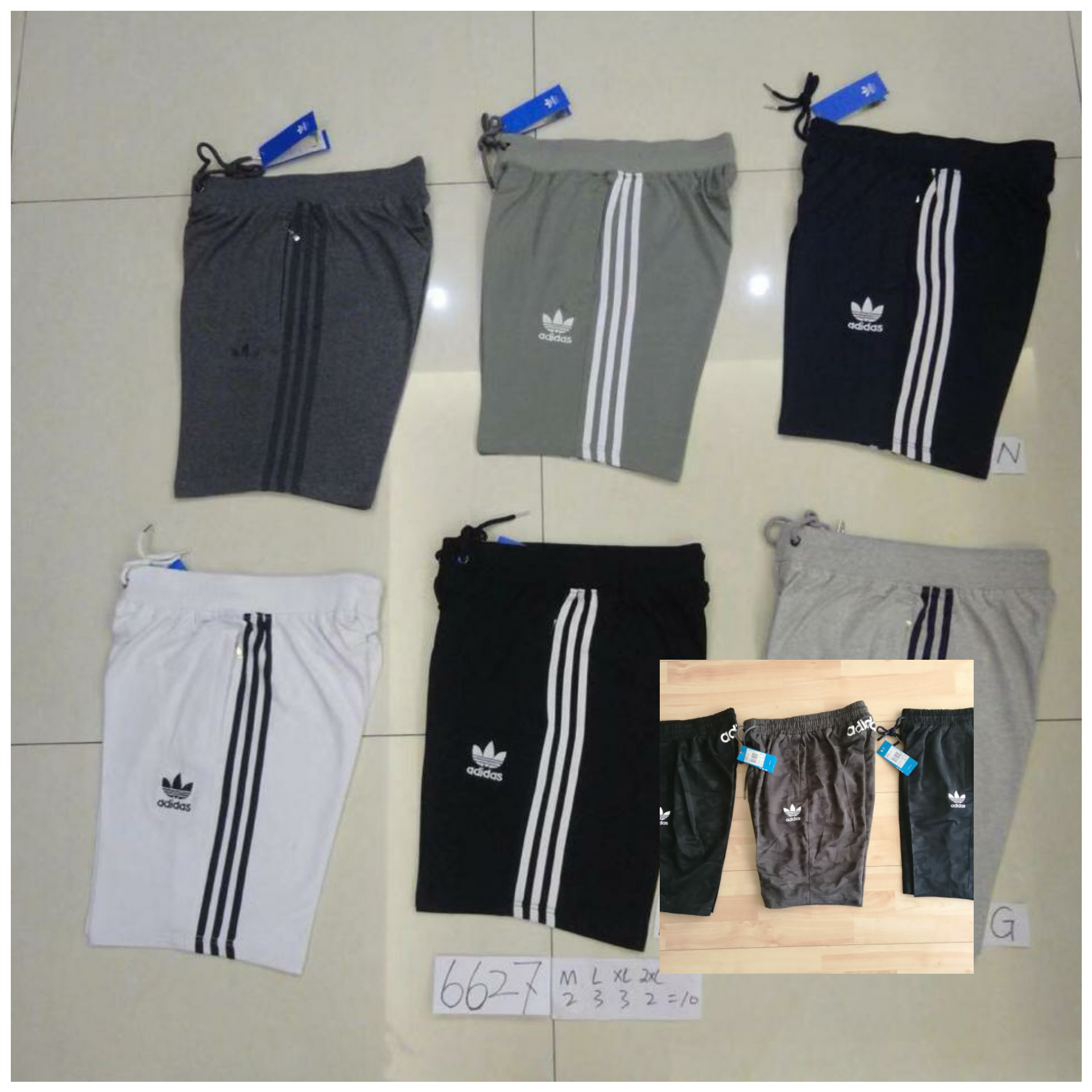 Pantaloneta deportiva algodon ref 004