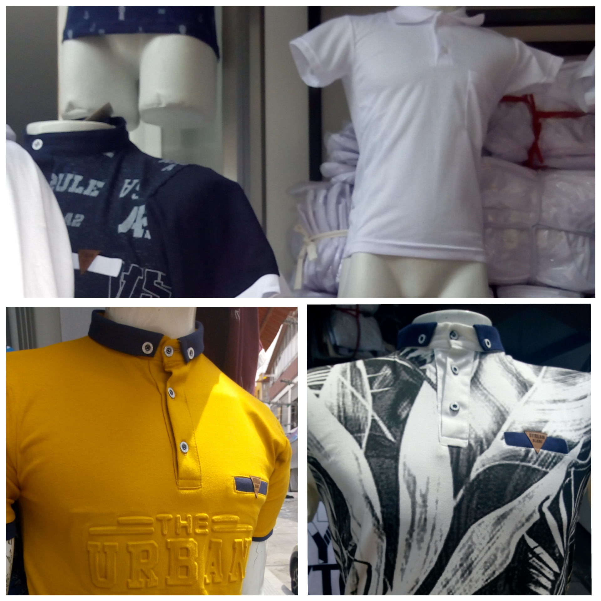 Camisas para hombre y niño