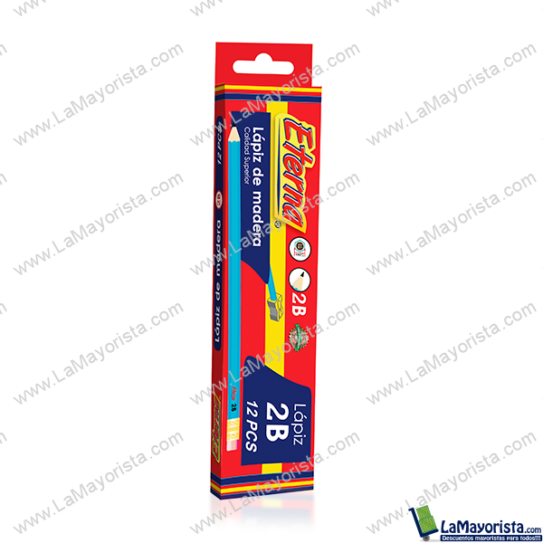 Lapiz 2B x 12 unidades