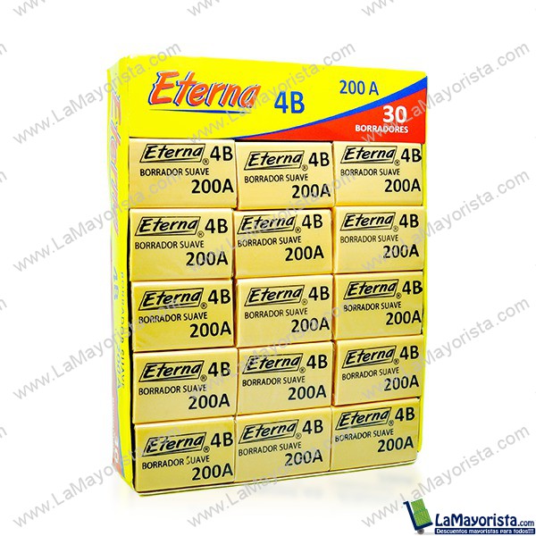 Borrador Miga de Pan Amarillo paquete x 30 unidades